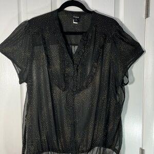 torrid sheer top
